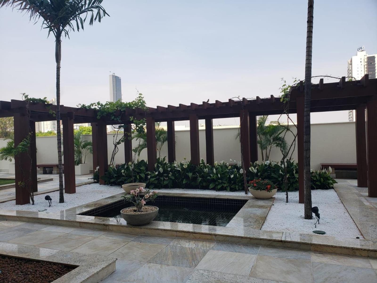 Moderno Flat Com Vista Para O Parque Vaca Brava Goiania Ngoại thất bức ảnh