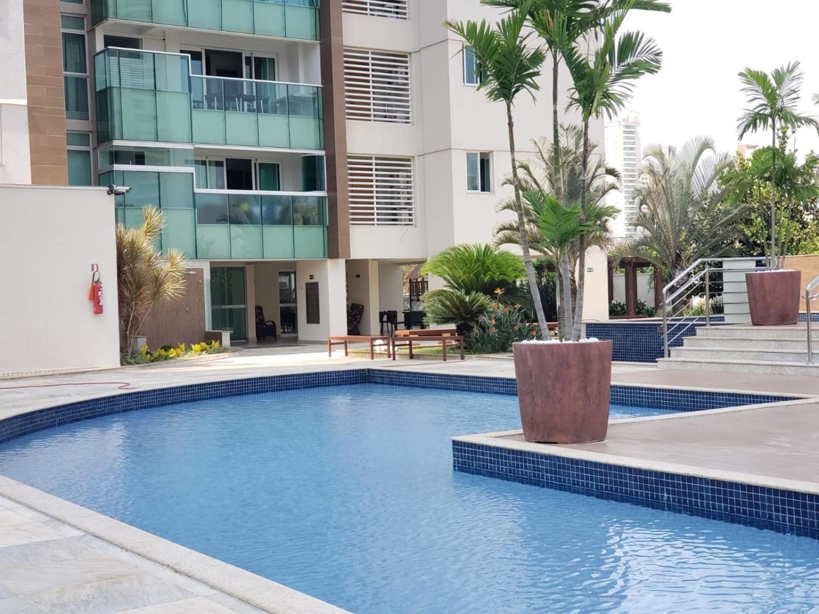 Moderno Flat Com Vista Para O Parque Vaca Brava Goiania Ngoại thất bức ảnh